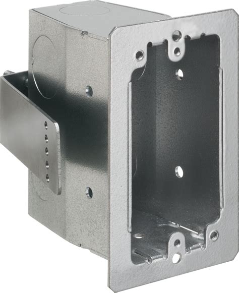 replacing metal junction box in masonry wall|electrical boxes for concrete walls.